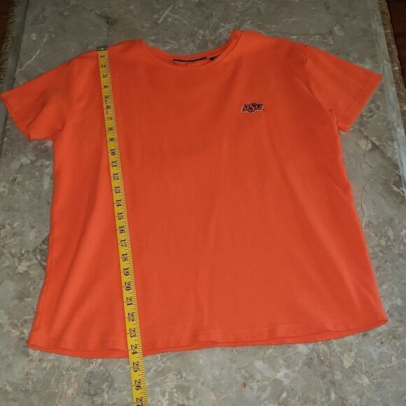 Women's Oklahoma State University Cowboys Embroidered Short Sleeve Tee-Shirt - Picture 4 of 7